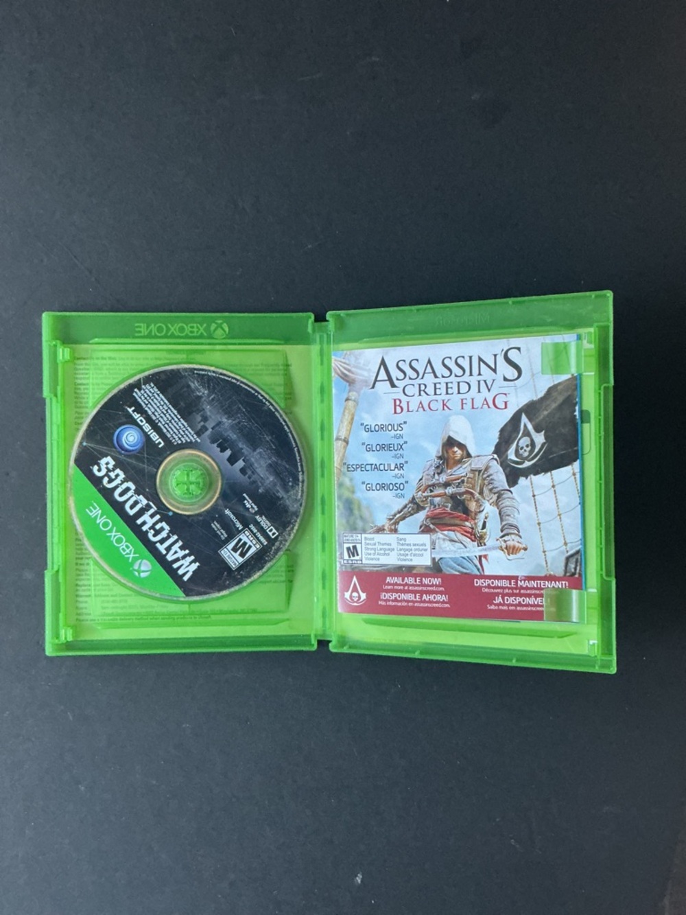 Assassin's Creed IV: Black Flag - Xbox One Green Case